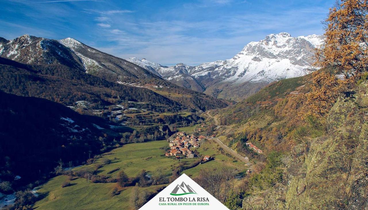 Casa Rural El Tombo La Risa Santa Maria de Valdeon Exterior foto